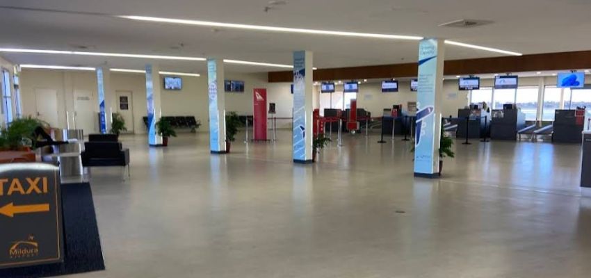 Qantas Airlines MQL Terminal – Mildura Airport