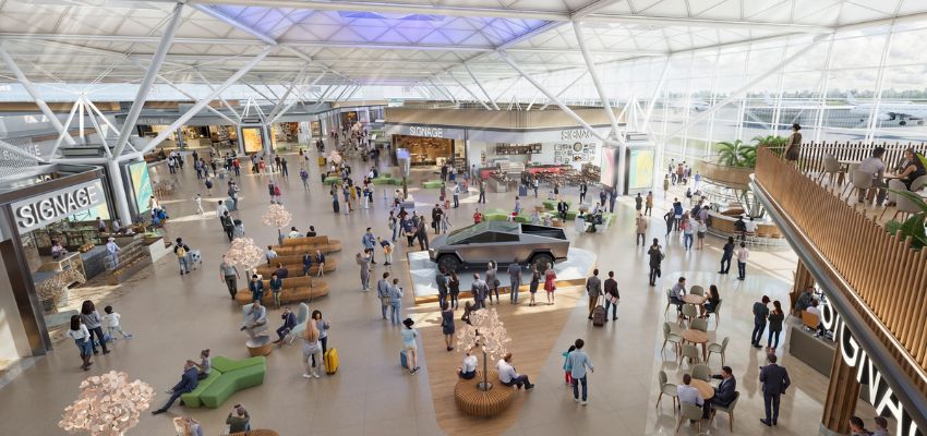 EVA Air STN Terminal – London Stansted Airport