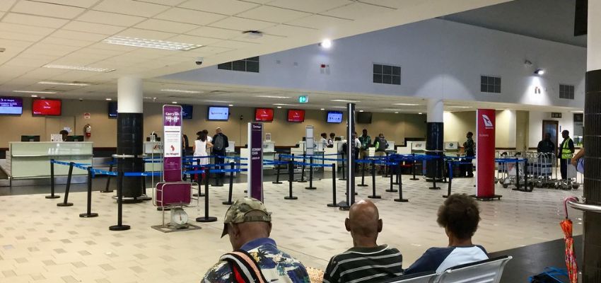 Fiji Airways POM Terminal – La Port Moresby Airport